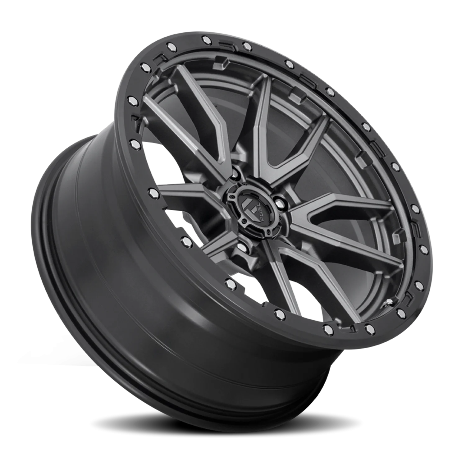 Fuel Rebel D680 18x9 5x127 +20 Gray - Image 2