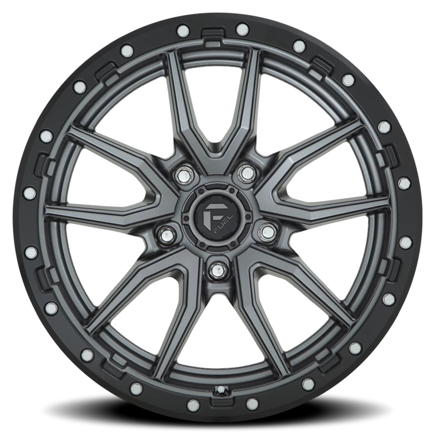 Fuel Rebel D680 18x9 5x127 +20 Gray - Image 3