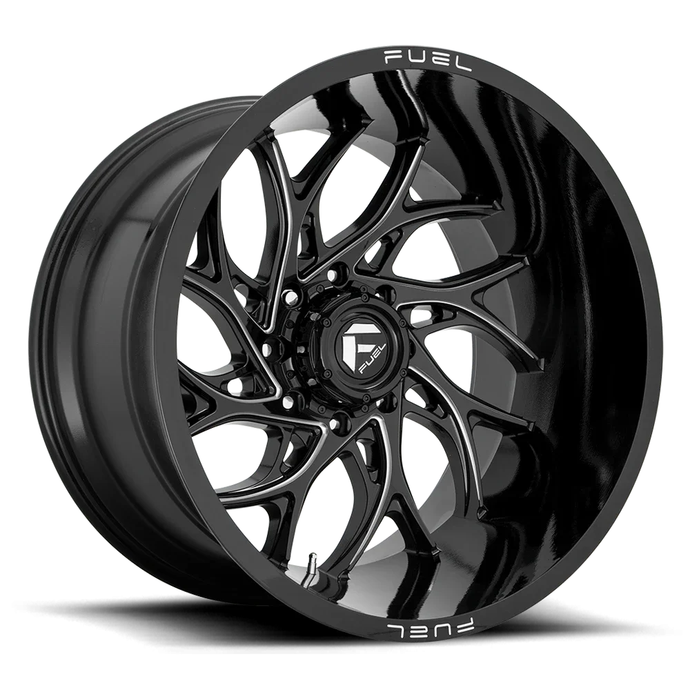 Fuel Runner D741 20x10 5x139.7 -18 Black