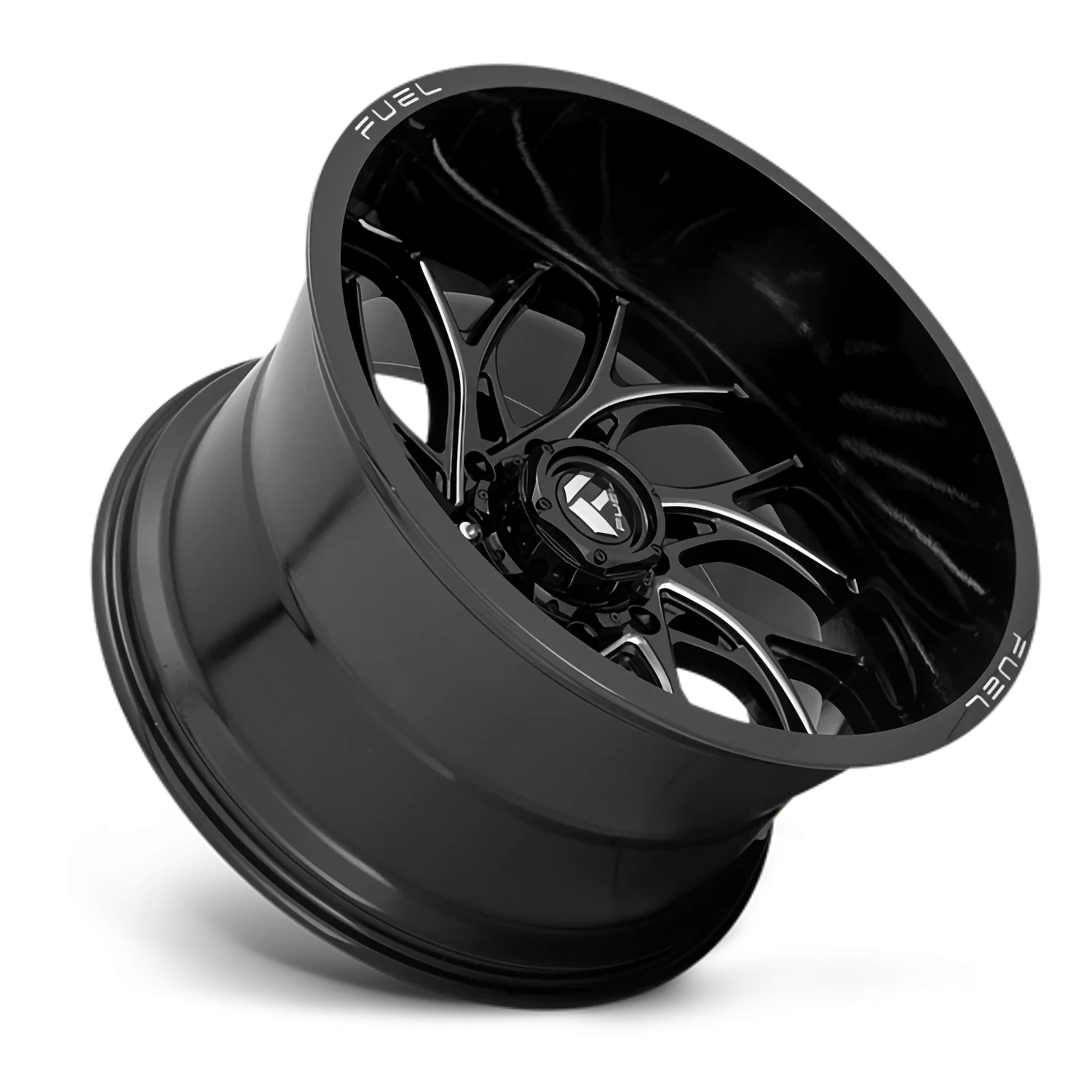 Fuel Runner D741 20x10 5x139.7 -18 Black - Image 2