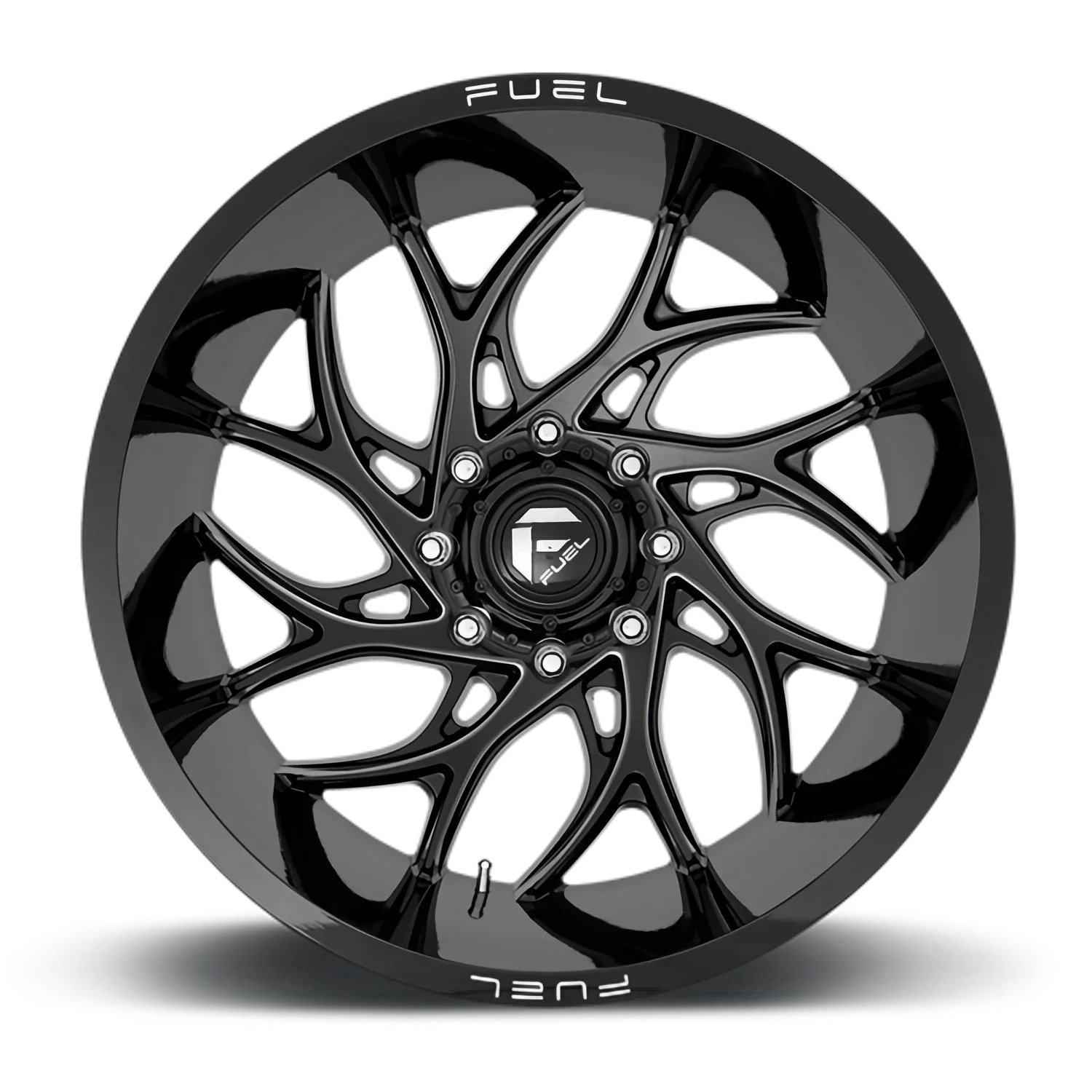 Fuel Runner D741 20x10 5x139.7 -18 Black - Image 3