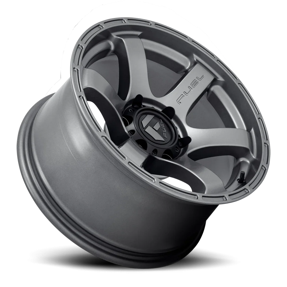 Fuel Rush D767 17x9 6x139.7 -12 Gray - Image 2