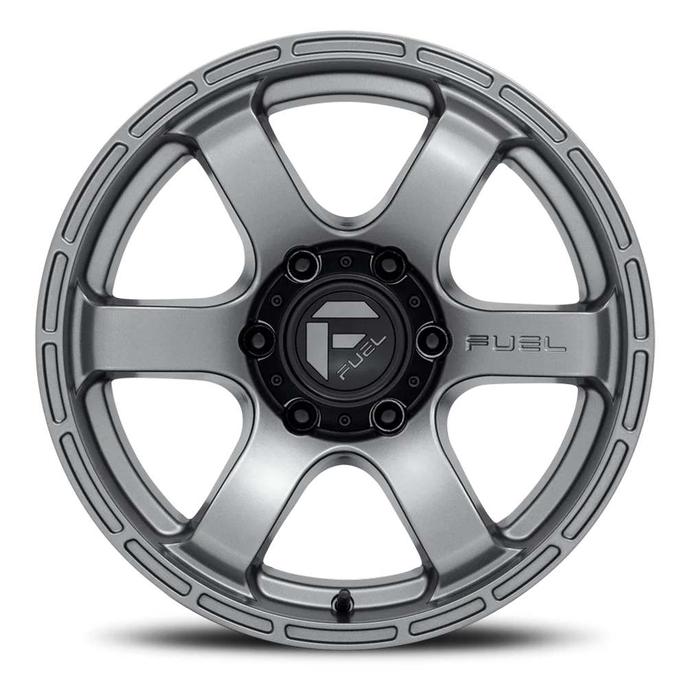 Fuel Rush D767 17x9 6x139.7 -12 Gray - Image 3