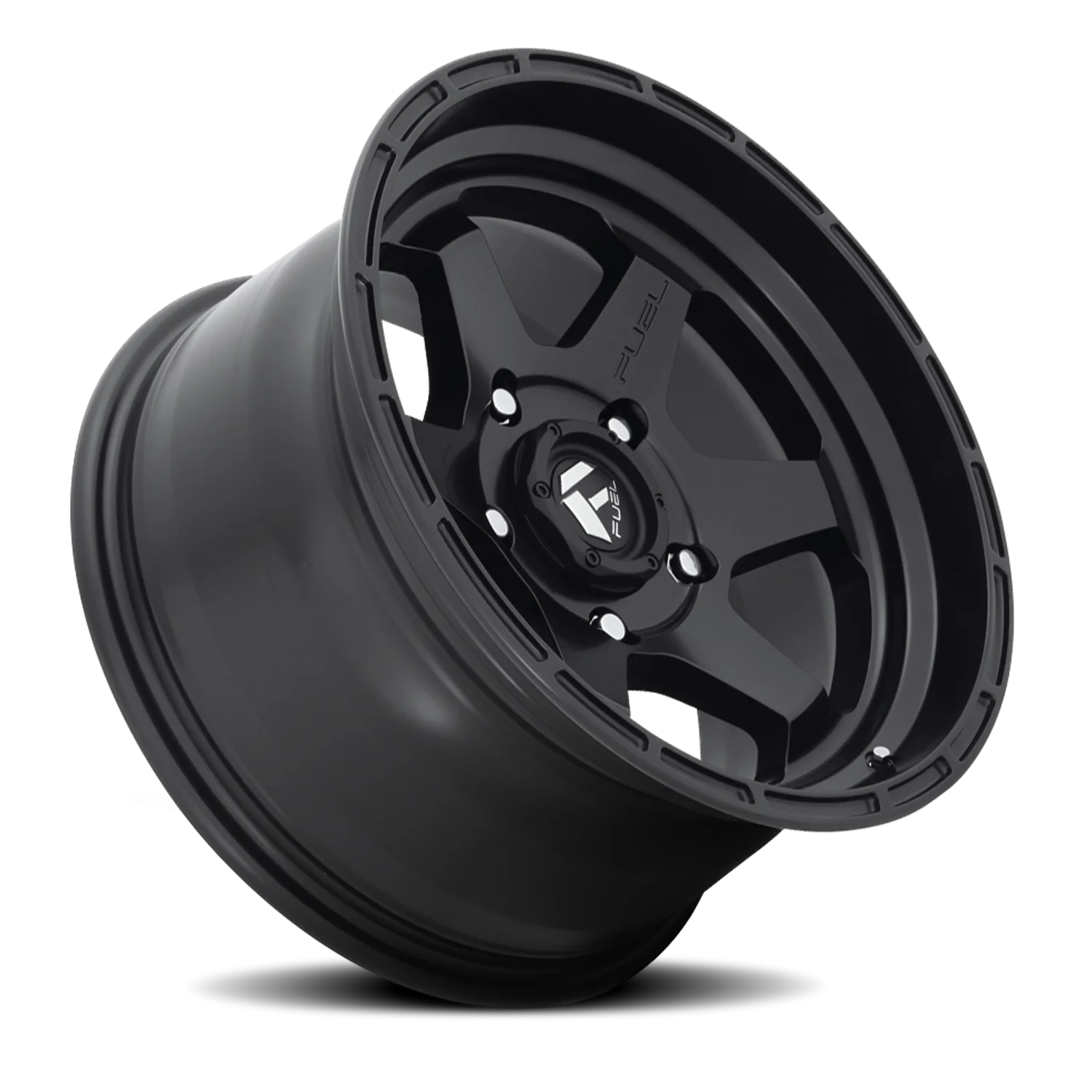 Fuel Shok D664 17x9 5x127 -12 Black - Image 2