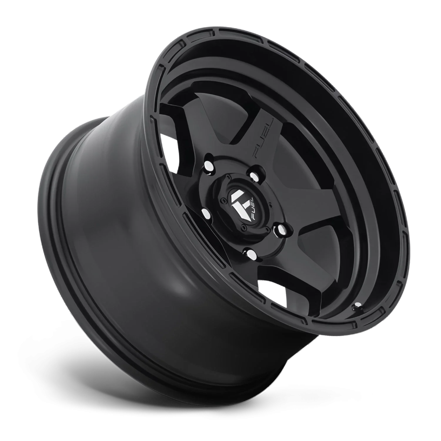 Fuel Shok D664 17x10 6x139.7 -18 Black - Image 2