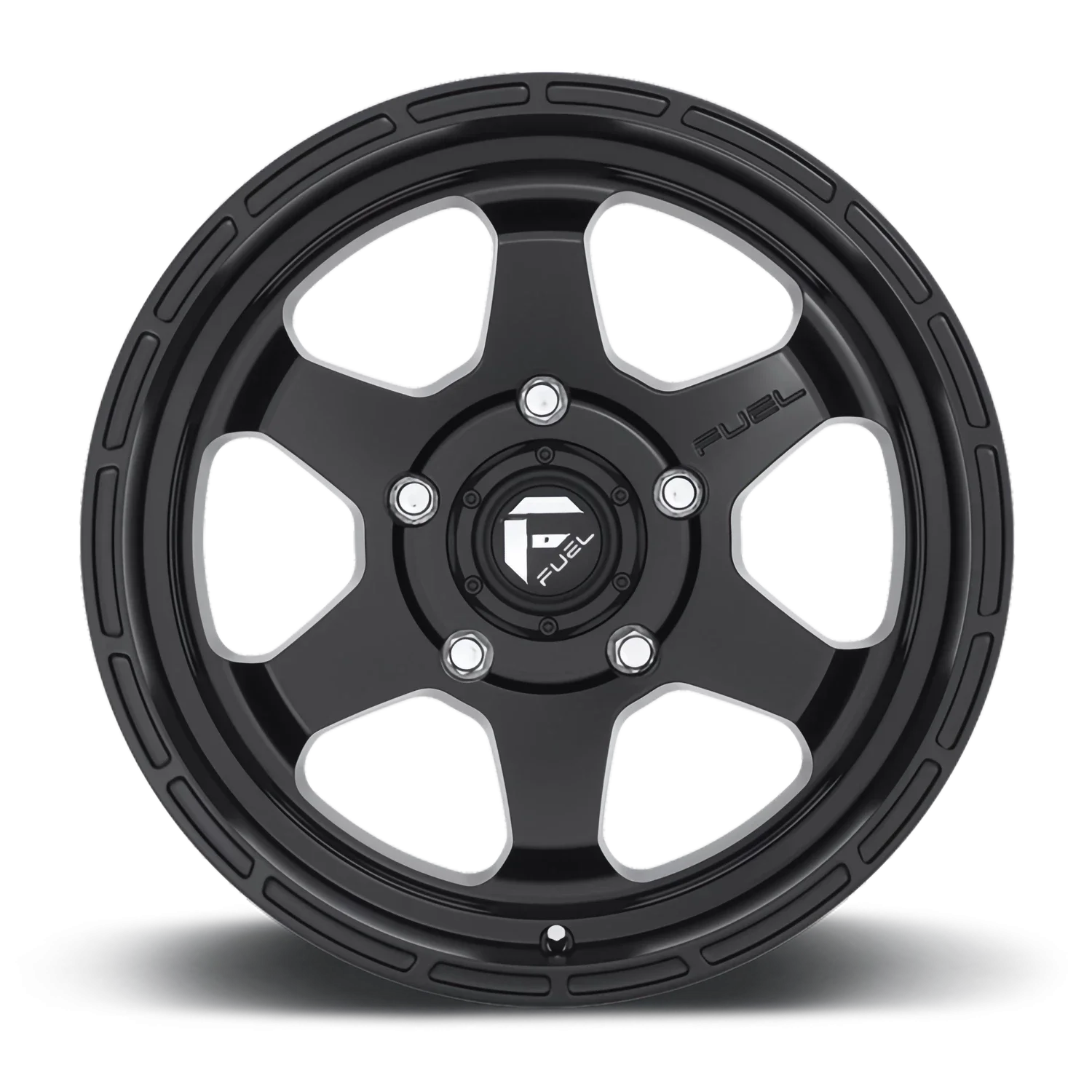 Fuel Shok D664 17x10 6x139.7 -18 Black - Image 3