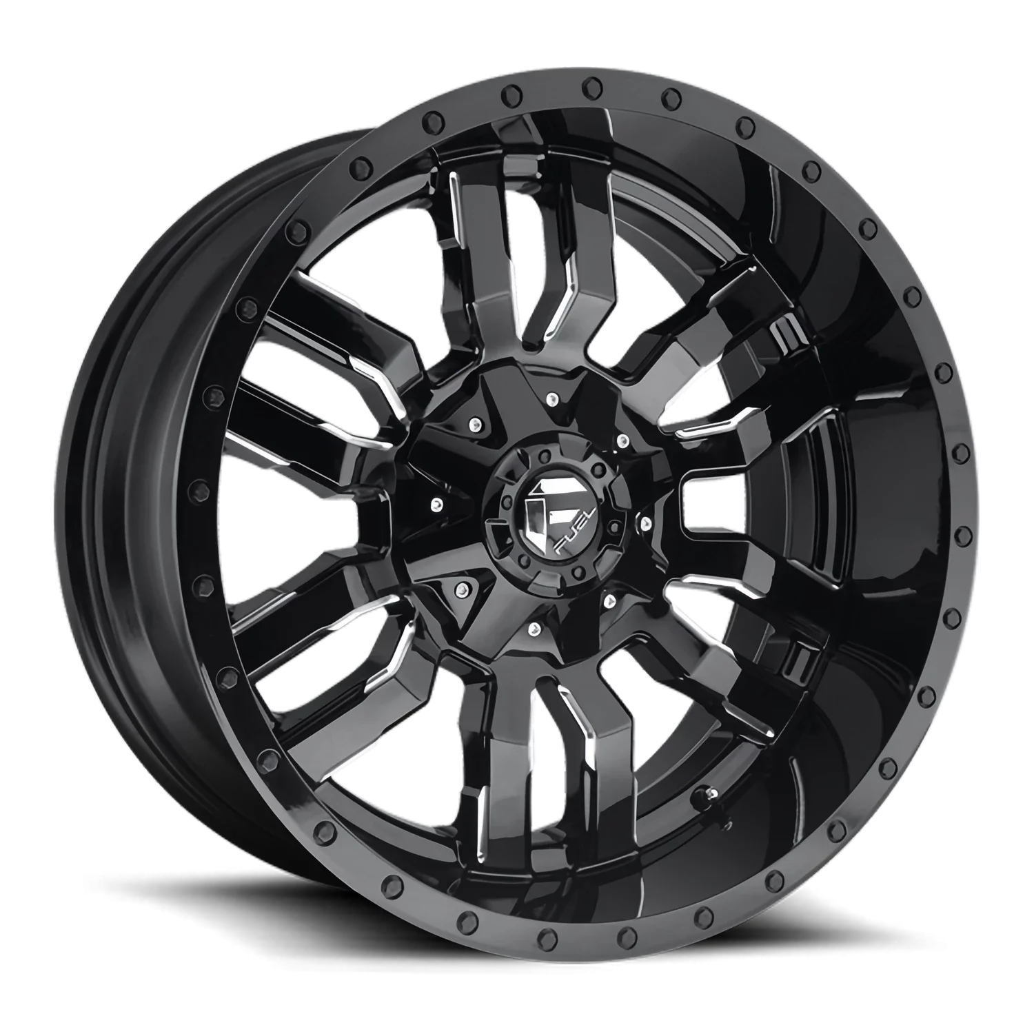 Fuel Sledge D595 18x9 5x114.3/5x127 -12 Black