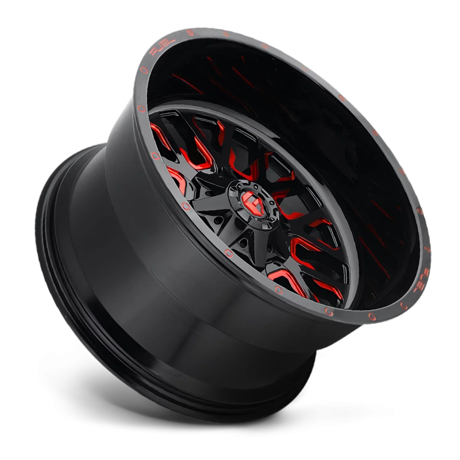 Fuel Stroke D612 18x9 8x180 +20 Red - Image 2