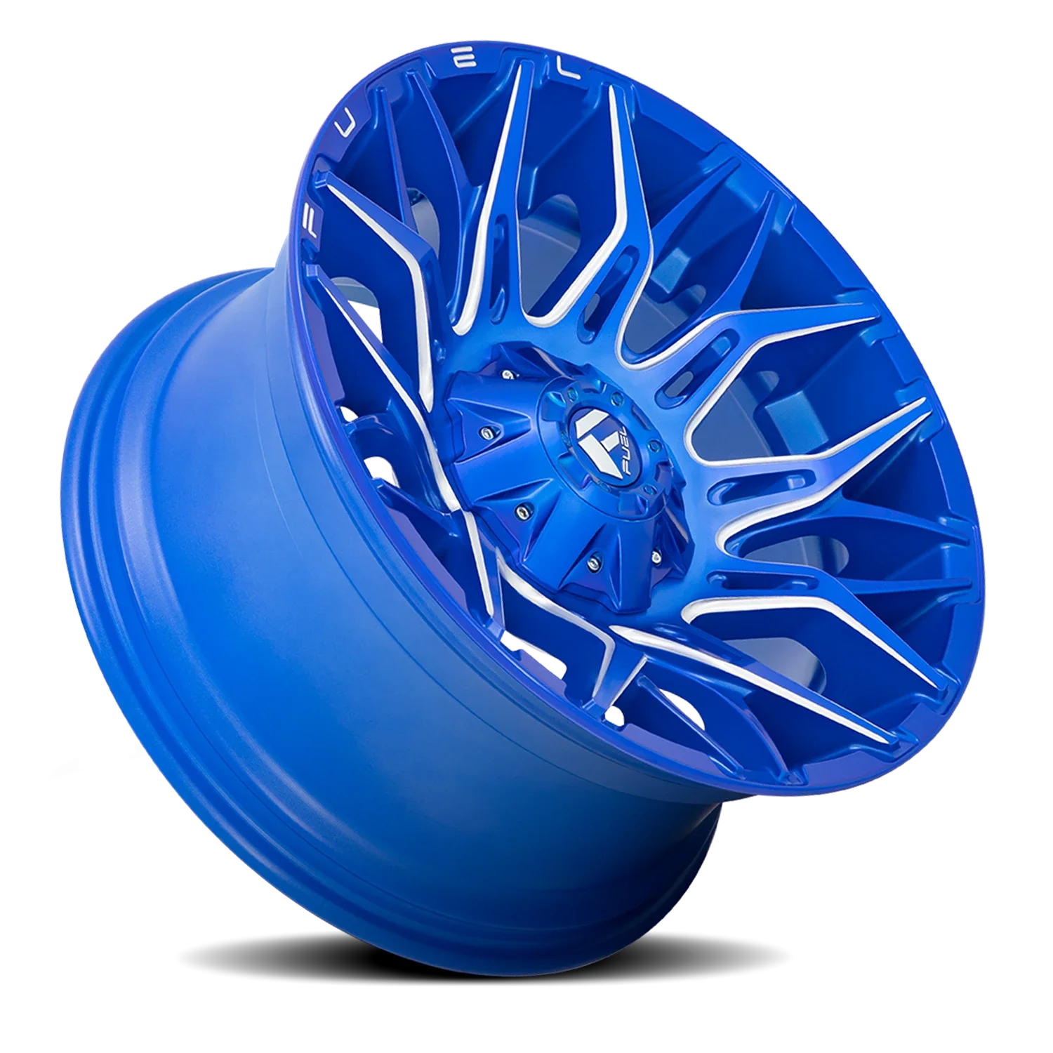 Fuel Twitch D770 20x9 5x139.7/5x150 +1 Blue - Image 2