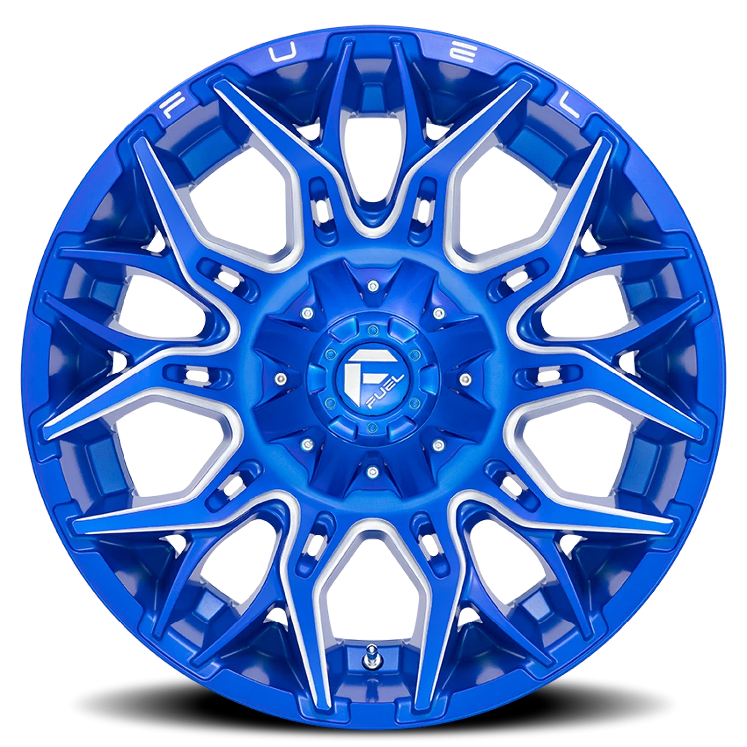 Fuel Twitch D770 20x9 5x139.7/5x150 +1 Blue - Image 3