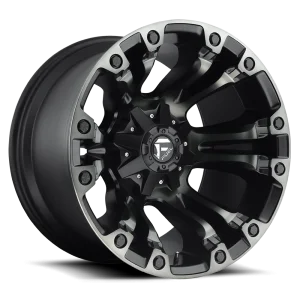 Fuel Vapor D569 18x9 5x114.3/5x127 -12 Black
