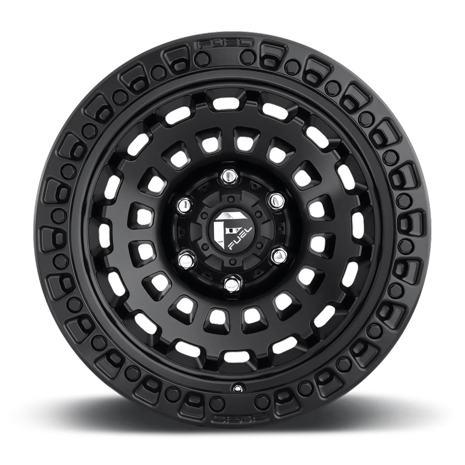 Fuel Zephyr D633 17x9 8x165.1 +1 Black - Image 3