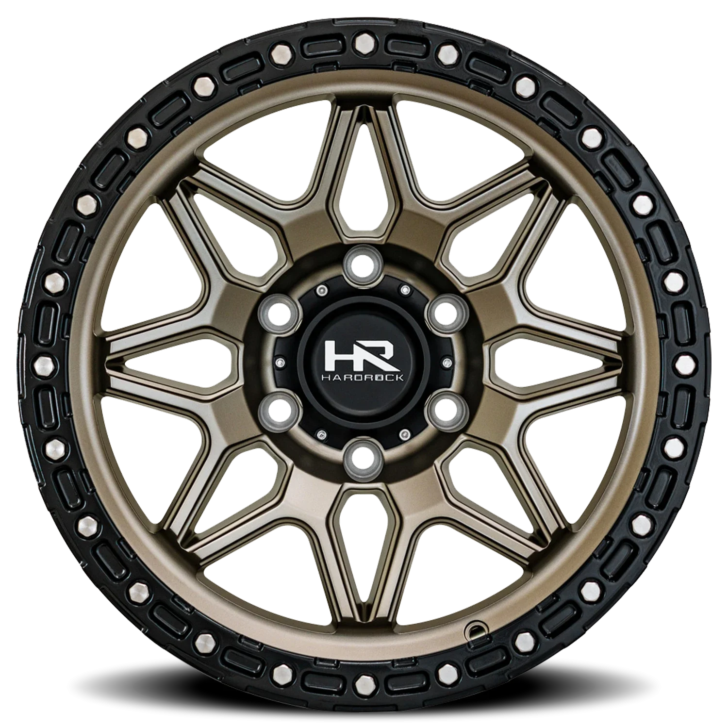 Hardrock Offroad H105 17x9 5x127 -12 Bronze - Image 3