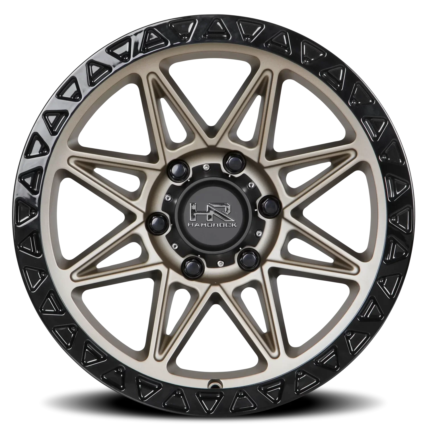 Hardrock Offroad H109 17x9 6x139.7 -12 Bronze - Image 3