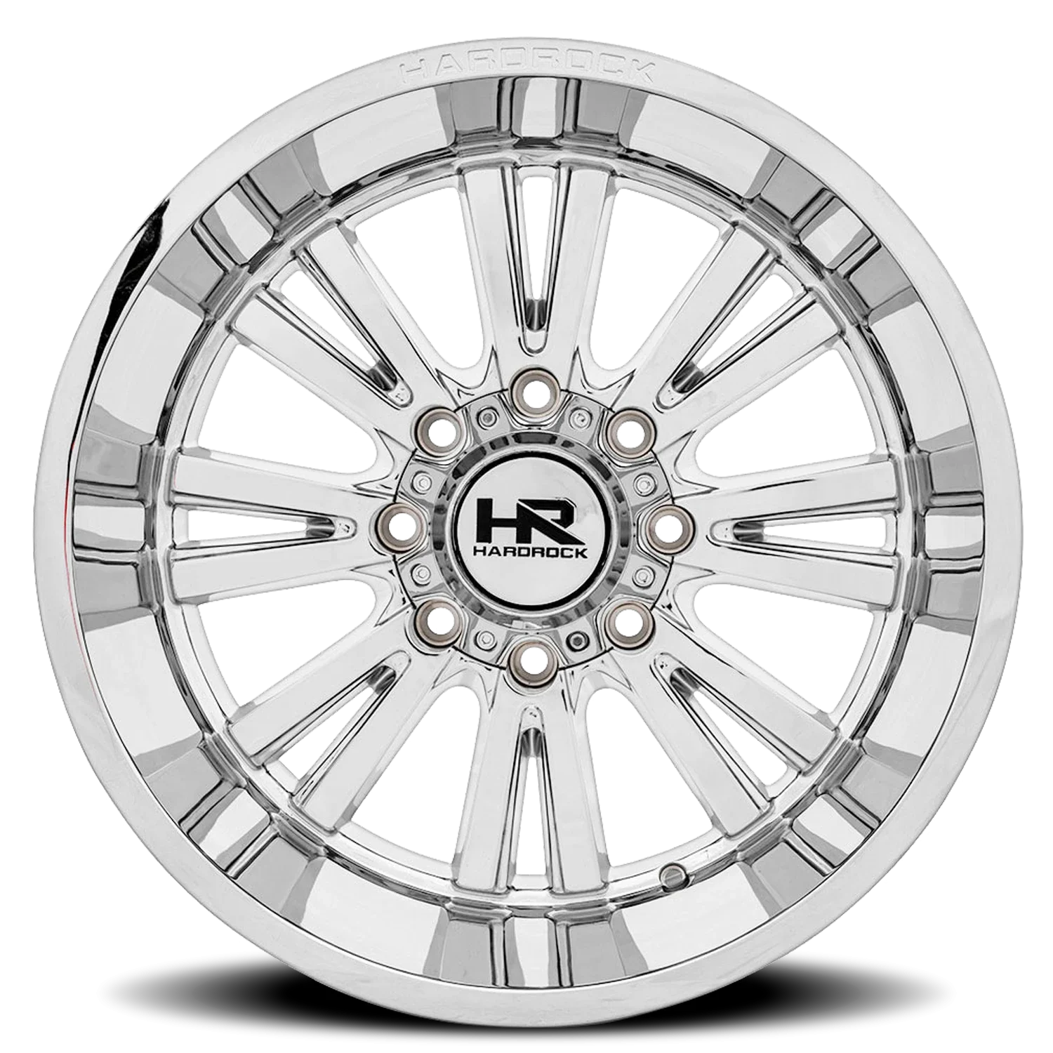 Hardrock Offroad Spine Xposed H503 24x12 8x180 -44 Chrome - Image 3
