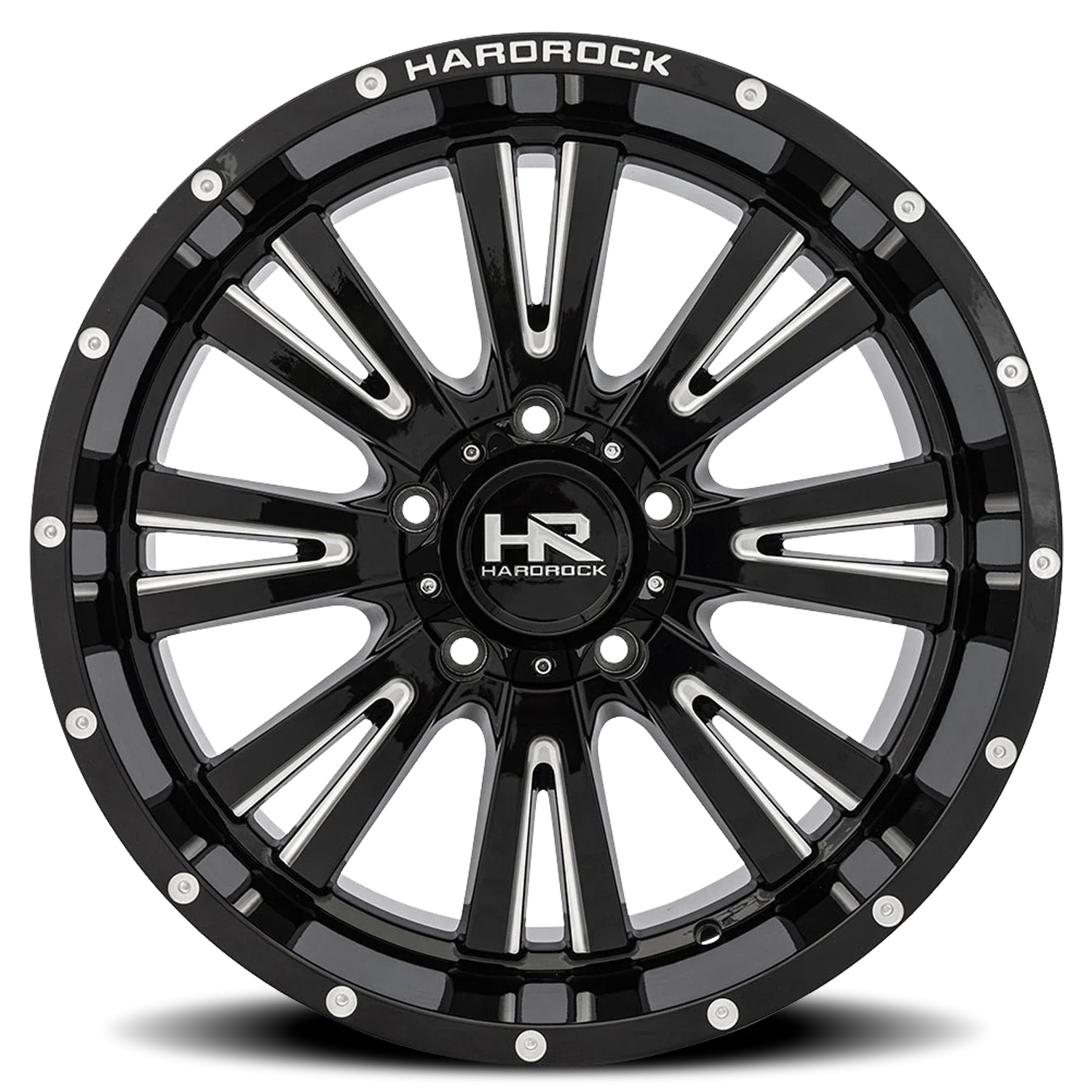 Hardrock Offroad Spine Xposed H503 22x12 5x150 -44 Black - Image 3