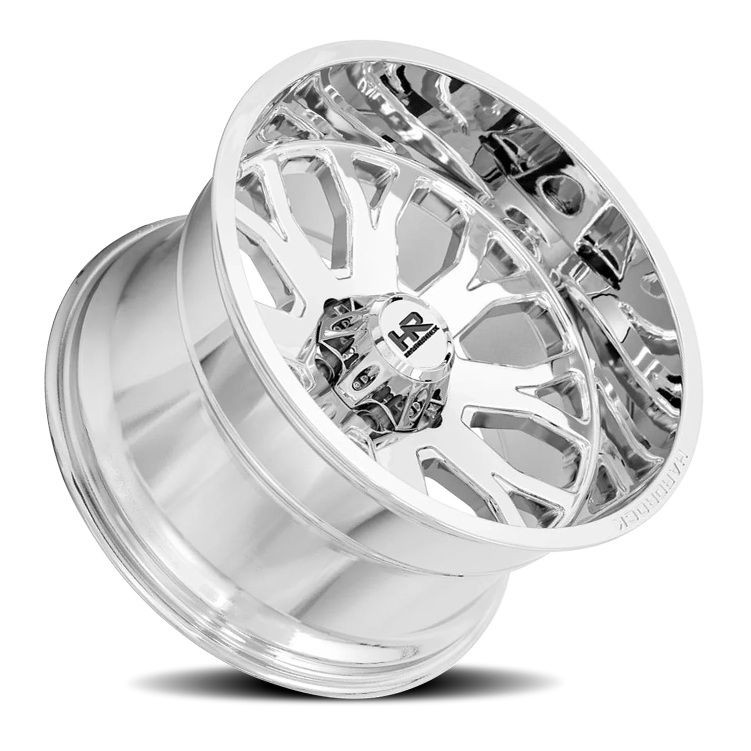Hardrock Offroad Slammer Xposed H504 20x10 5x150 -19 Chrome - Image 2