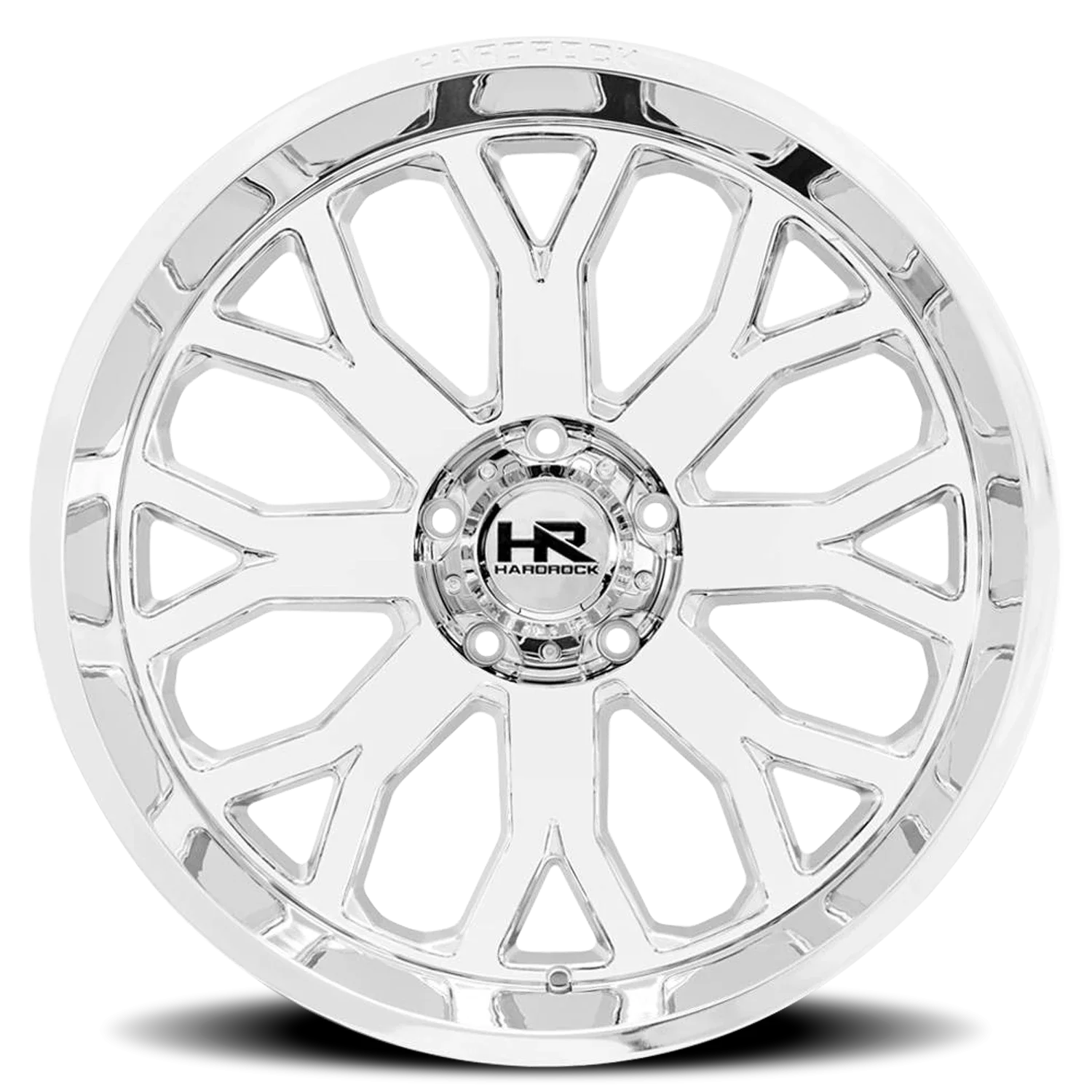 Hardrock Offroad Slammer Xposed H504 20x10 5x150 -19 Chrome - Image 3