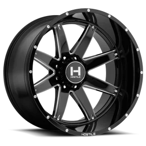 Hostile Alpha H109 GB-M 22x10 8x180 -25 Black