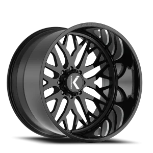 KG1 Forged Buckler KF081 24x14 8x180 -76 Black