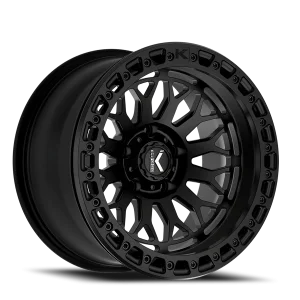 KG1 Forged Diamonhead Beadlock KO700 17x9 5x127 -38 Black