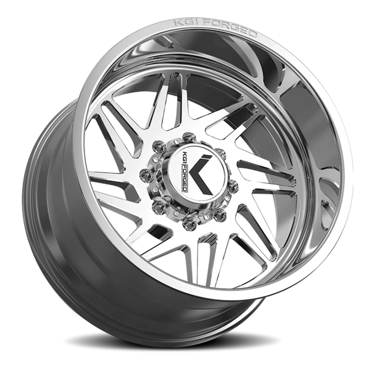 KG1 Forged Dyno KT029 20x12 8x180 -44 Polished - Image 2