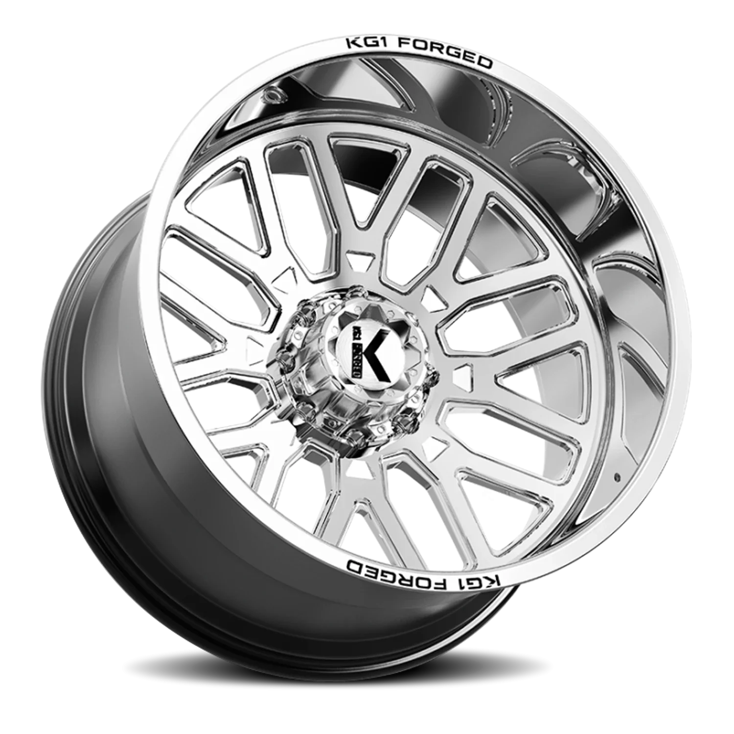 KG1 Forged Heathen KC017 22x12 6x139.7 -44 Polished - Image 2