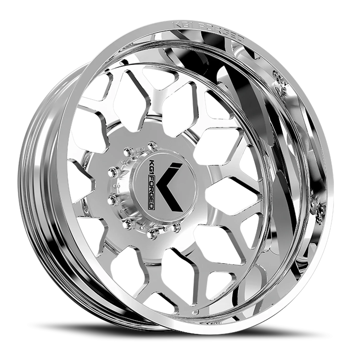 KG1 Forged Luxor-D KD016 22x8.25 8x165.1 Polished