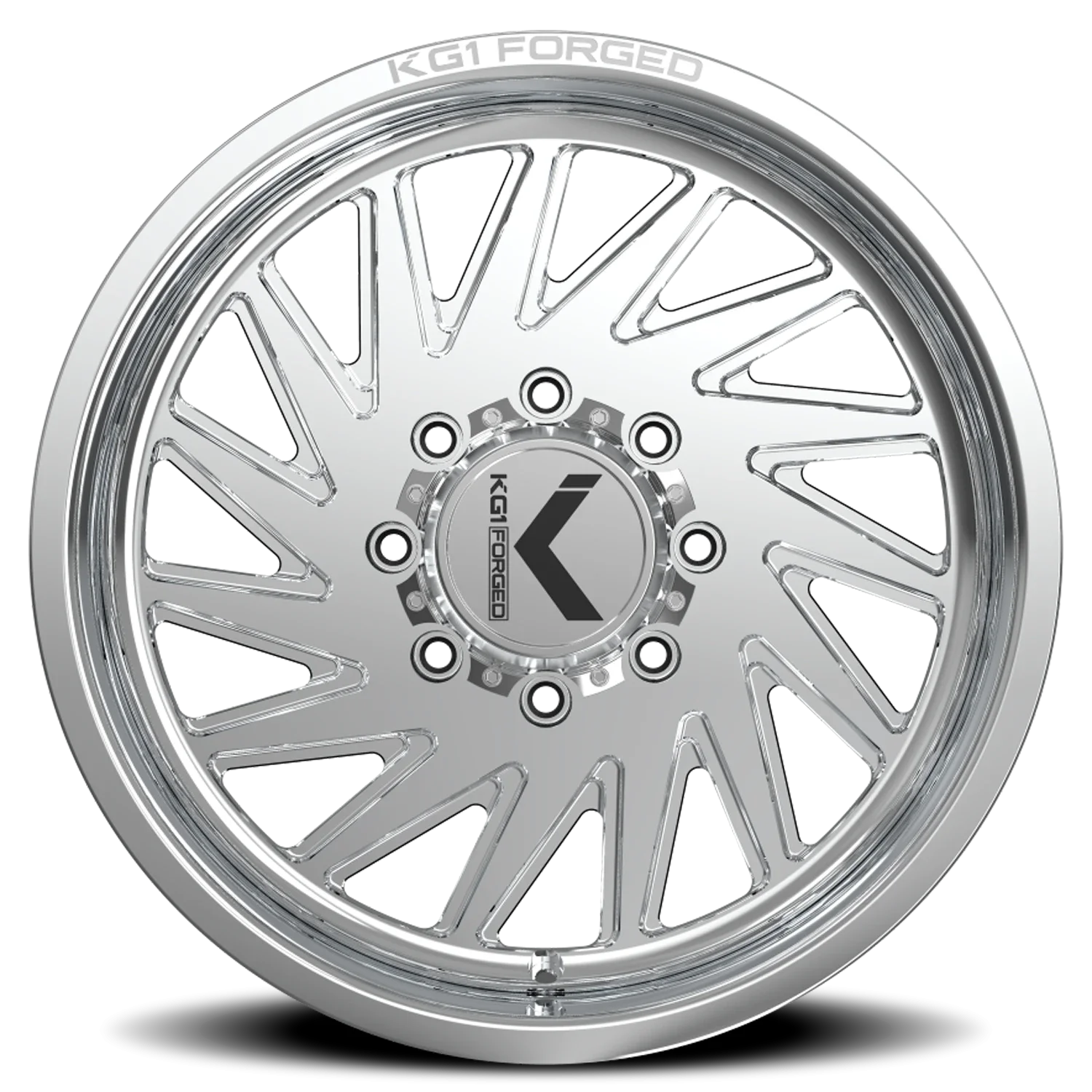 KG1 Forged Outburst KT056 22x10 8x180 -18 Polished - Image 3