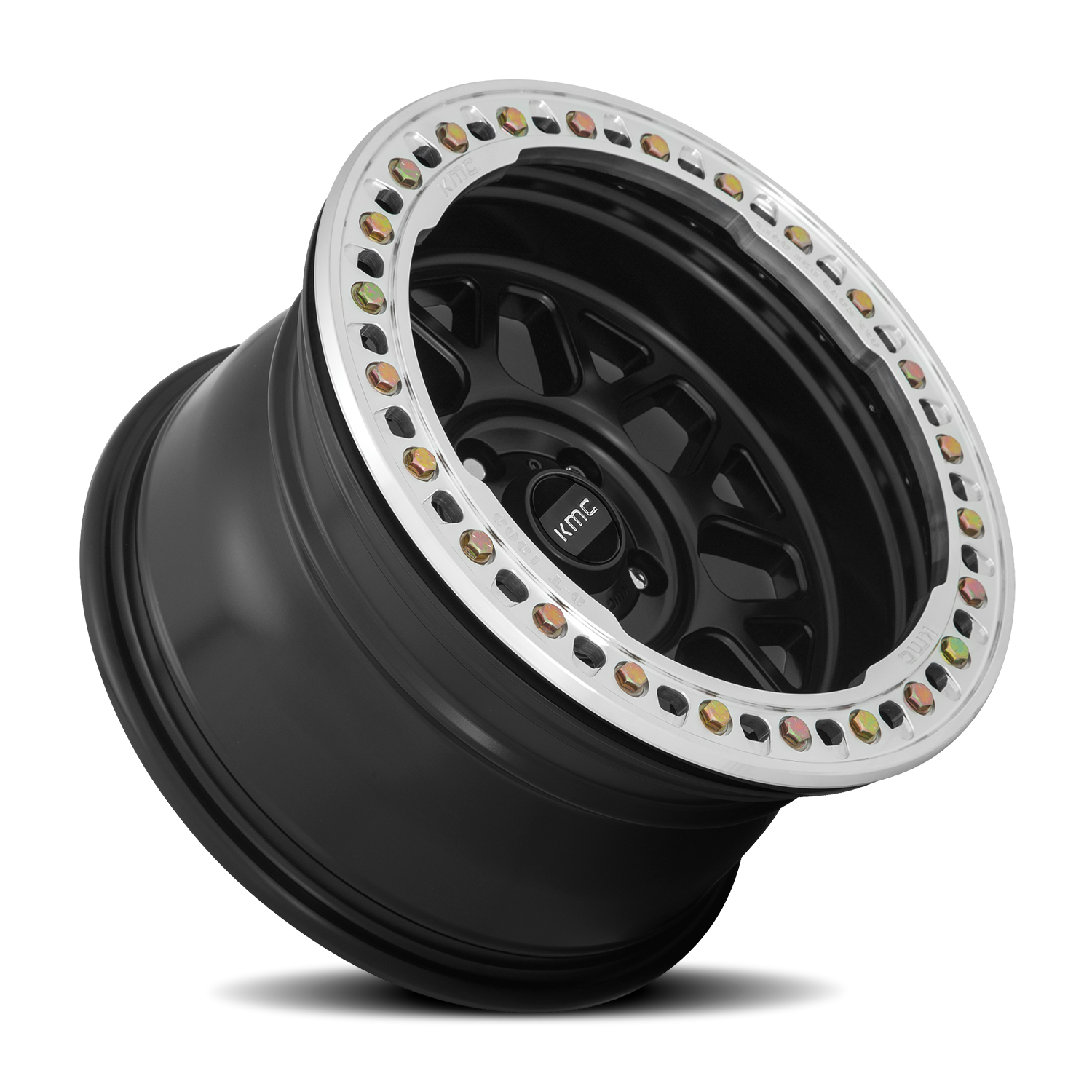 KMC Grenade Crawl Beadlock 17x8.5 5x127 0 Black - Image 2