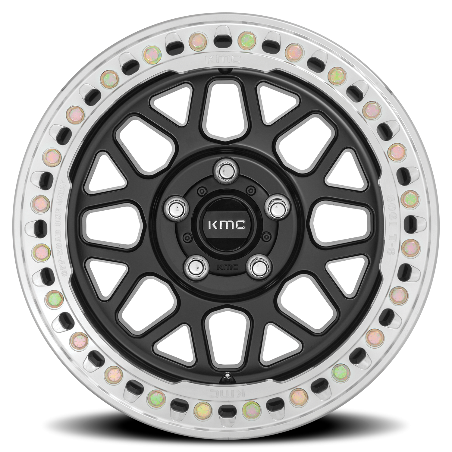 KMC Grenade Crawl Beadlock 17x8.5 5x127 0 Black - Image 3