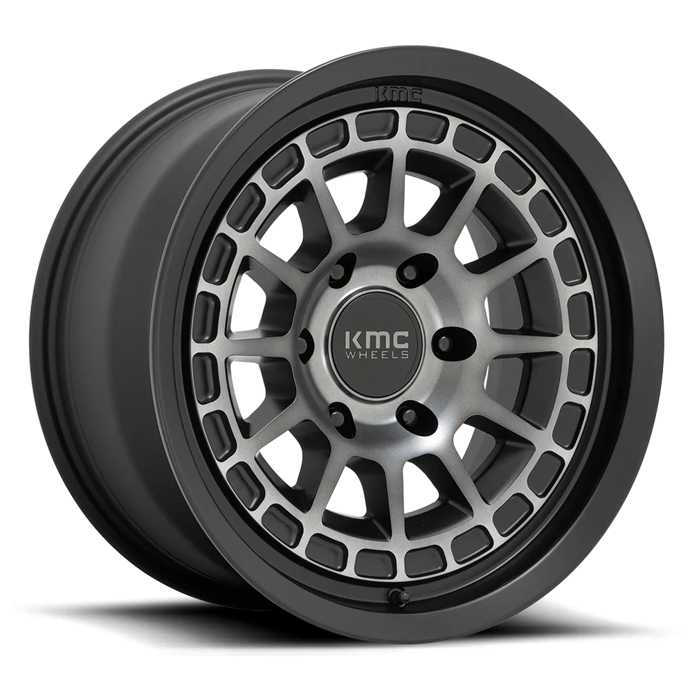 KMC Canyon KM719 GY 17x8 6x139.7 +35 Black
