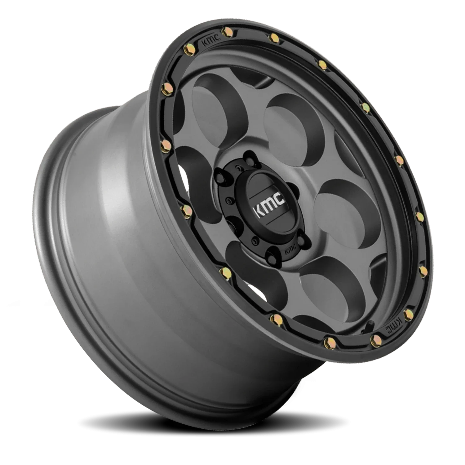 KMC Dirty Harry KM541 GY 17x8.5 5x127 +18 Gray - Image 2