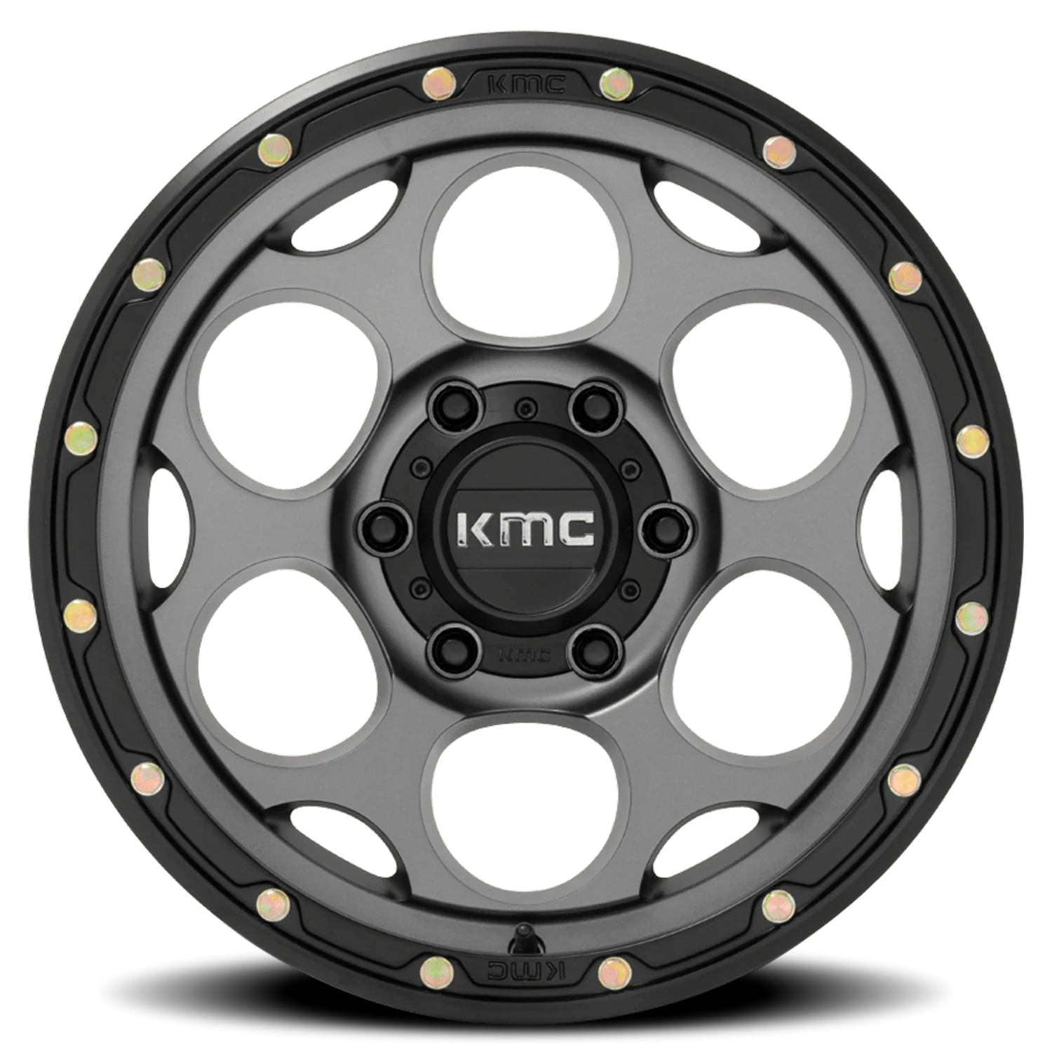 KMC Dirty Harry KM541 GY 17x8.5 5x127 +18 Gray - Image 3