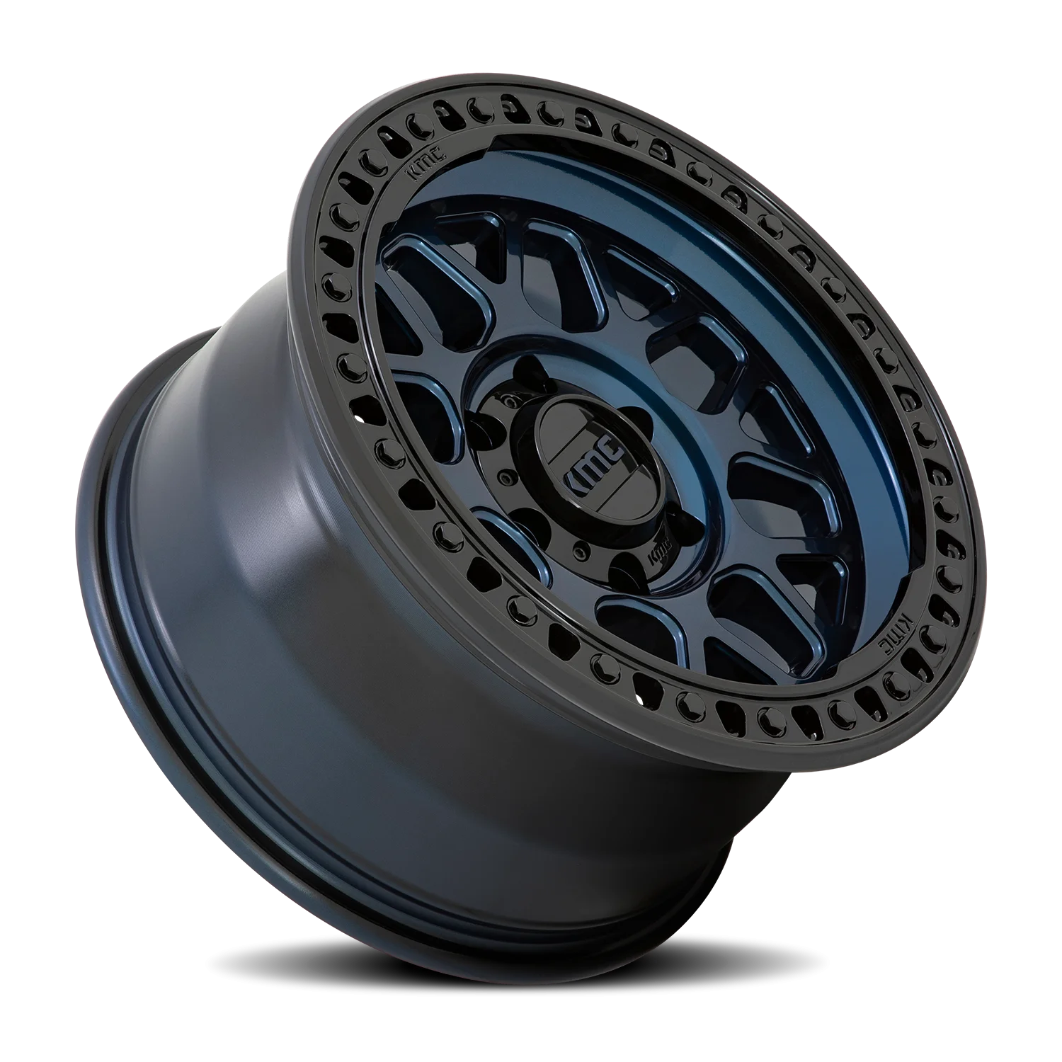 KMC GRS KM549 BL 17x8.5 6x139.7 Blue - Image 2