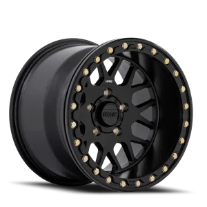 KMC Grenade Beadlock UTV KS235 14x7 4x137 +10 Black