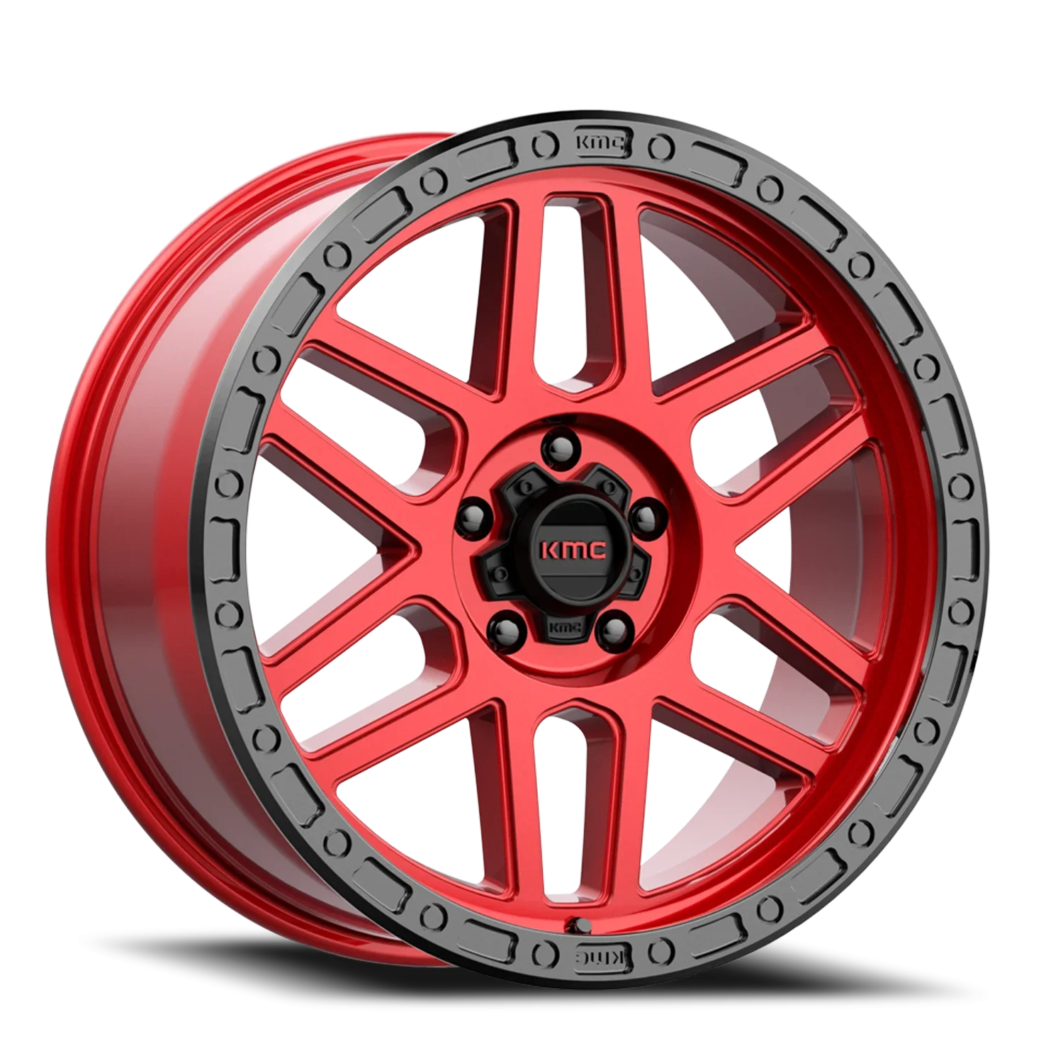 KMC Mesa KM544 RD 17x9 5x127 -12 Red