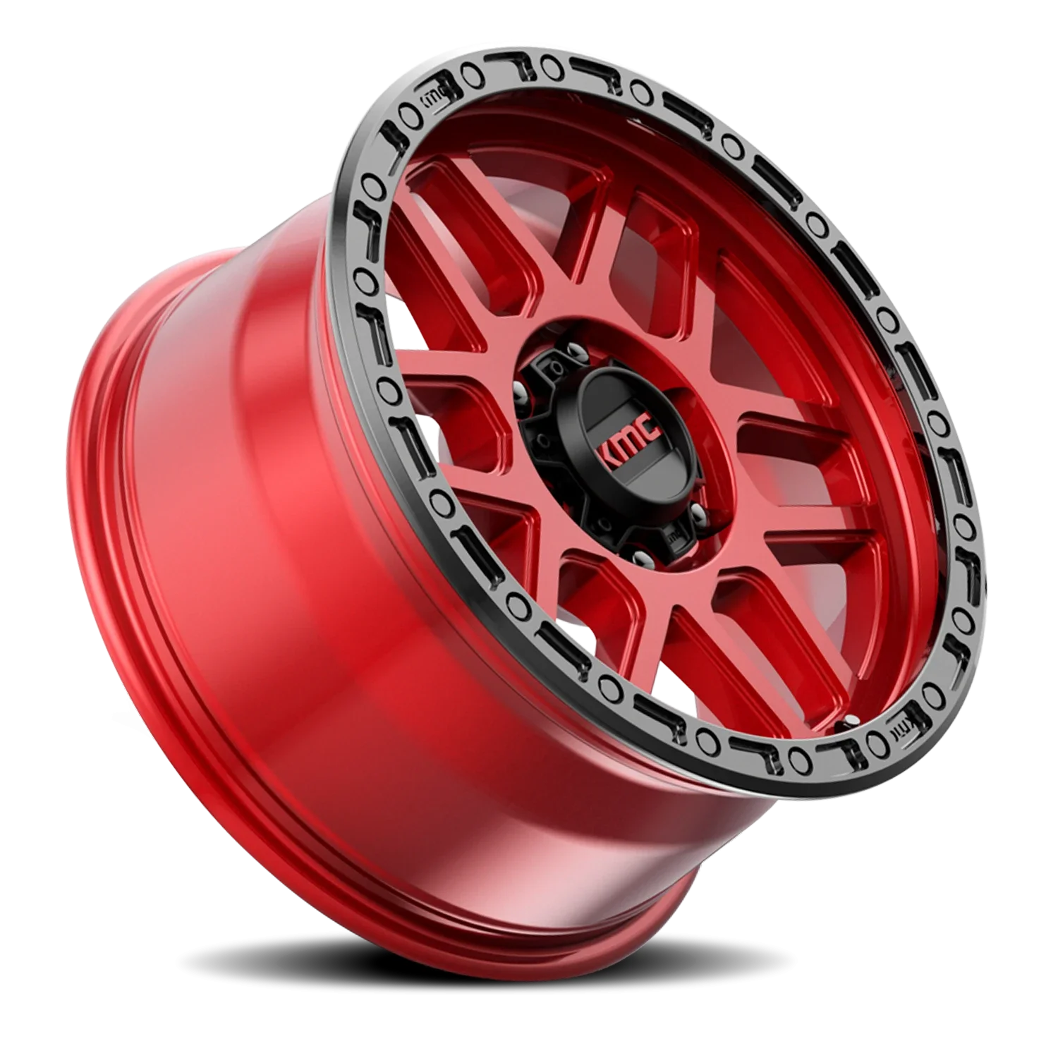 KMC Mesa KM544 RD 17x8.5 6x139.7 Red - Image 2