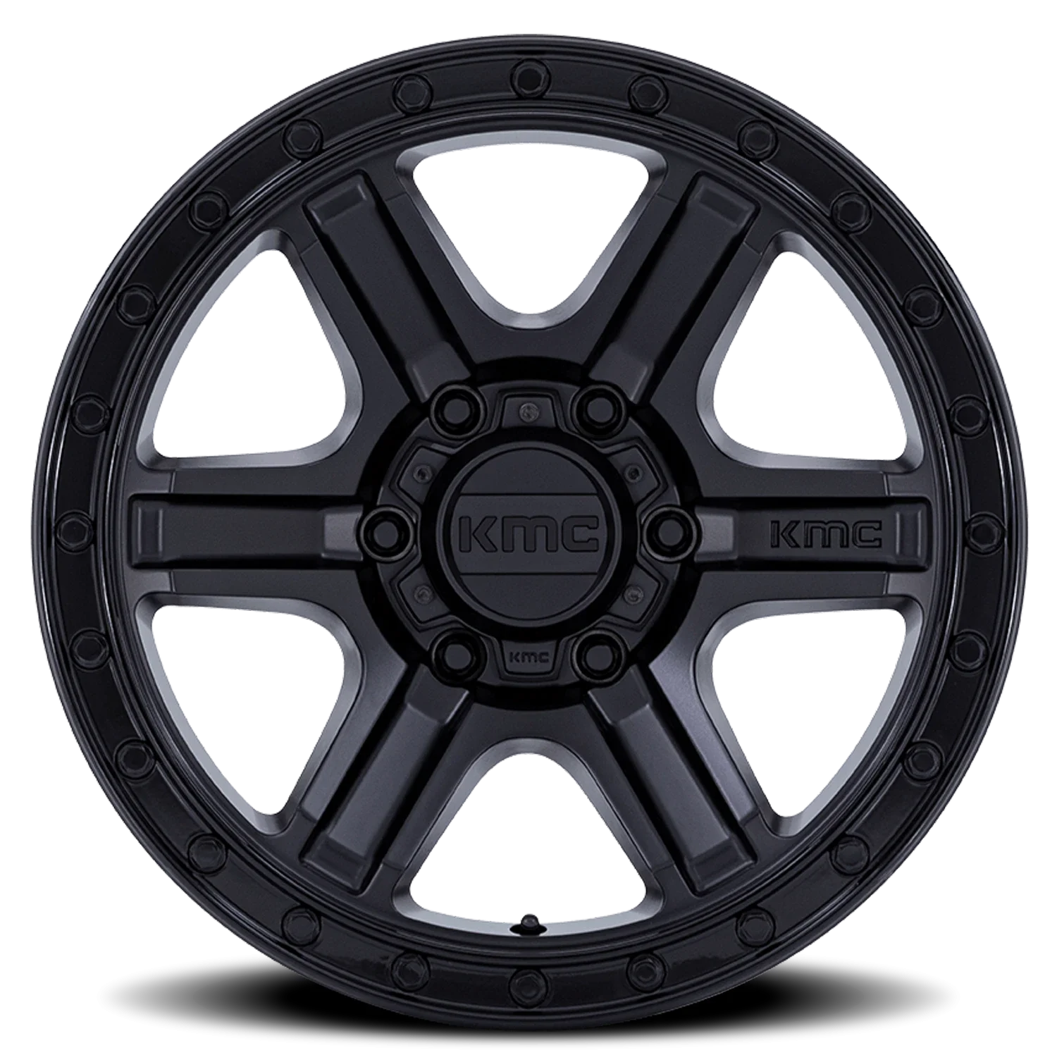KMC Outrun KM551 MBGBL 17x8.5 6x139.7 -10 Black - Image 3