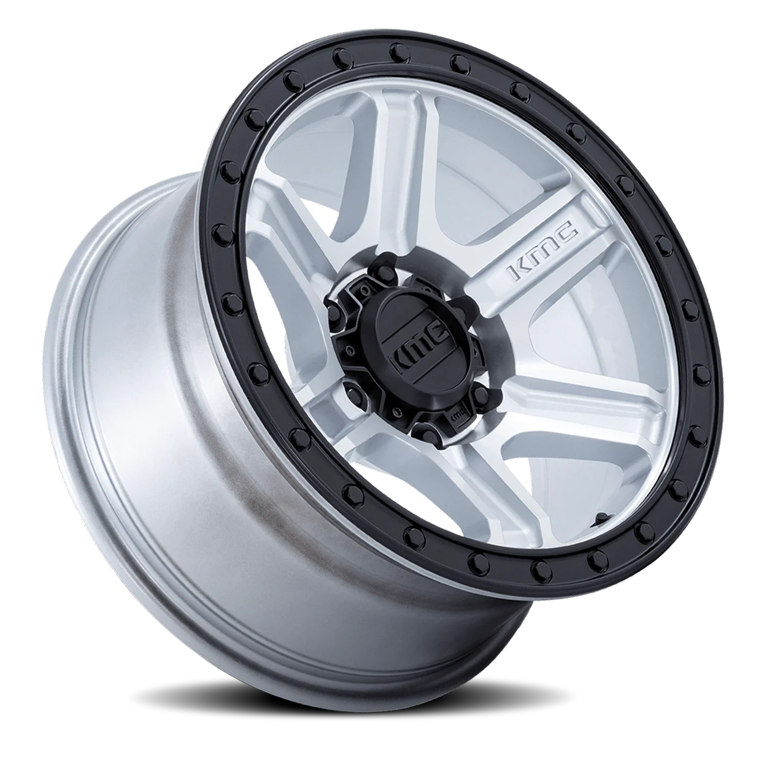 KMC Outrun KM551 MGBL 18x9 6x139.7 +18 Silver - Image 2