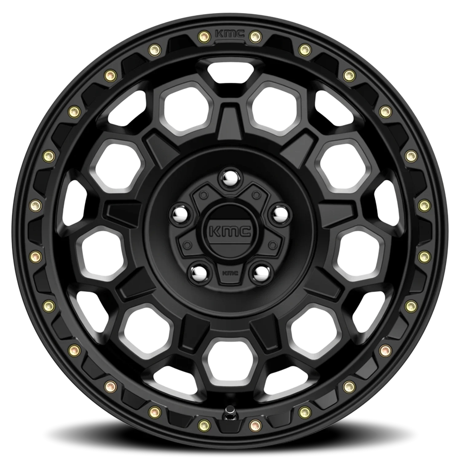 KMC Trek KM545 SB 17x9 5x127 -12 Black - Image 3