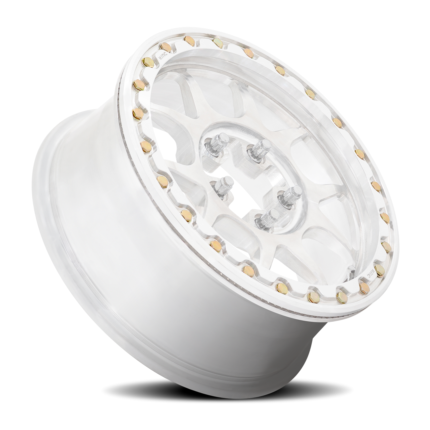KMC Toro Forged Beadlock KS437 15x6 5x114.3 +50 Silver - Image 2