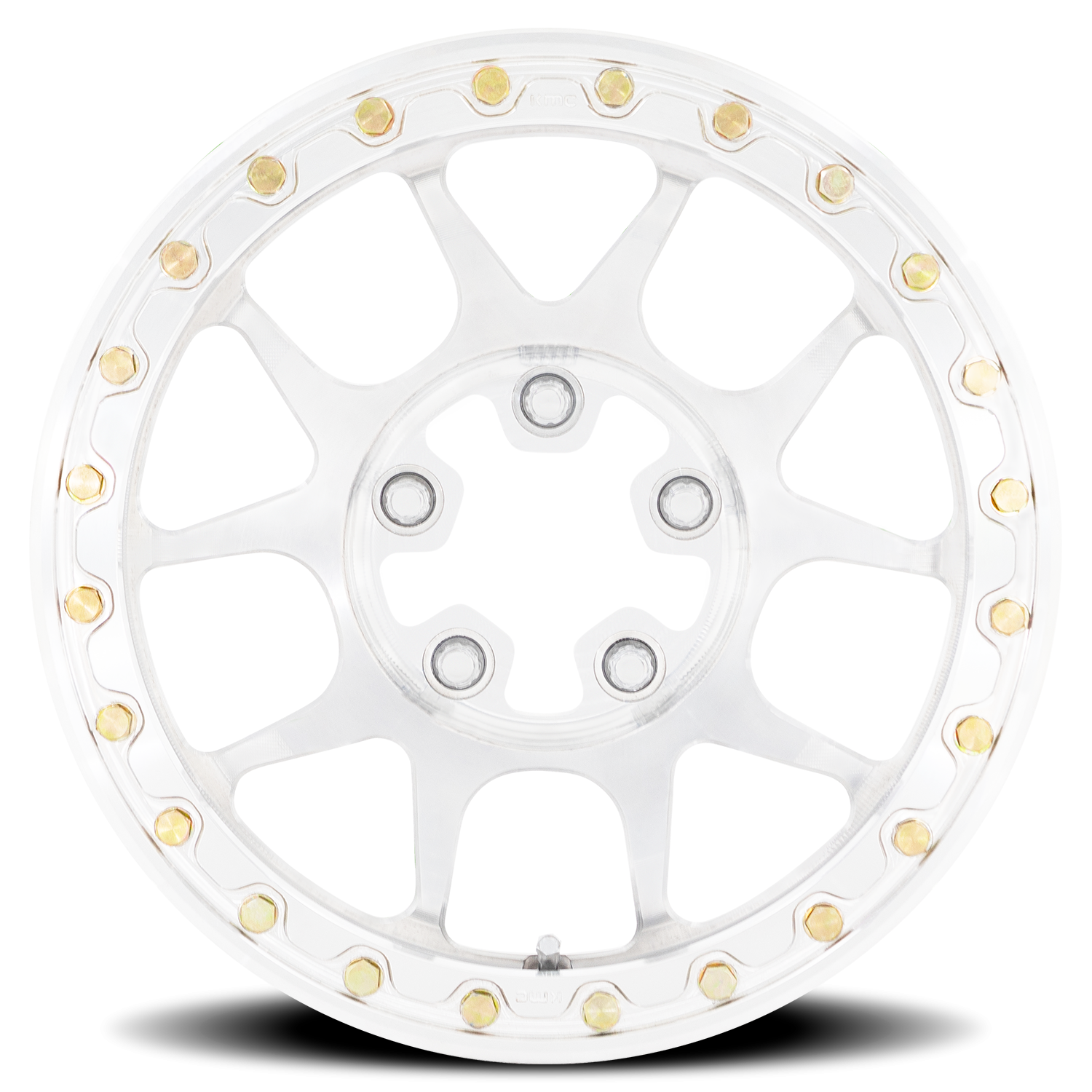 KMC Toro Forged Beadlock KS437 15x6 5x114.3 +50 Silver - Image 3