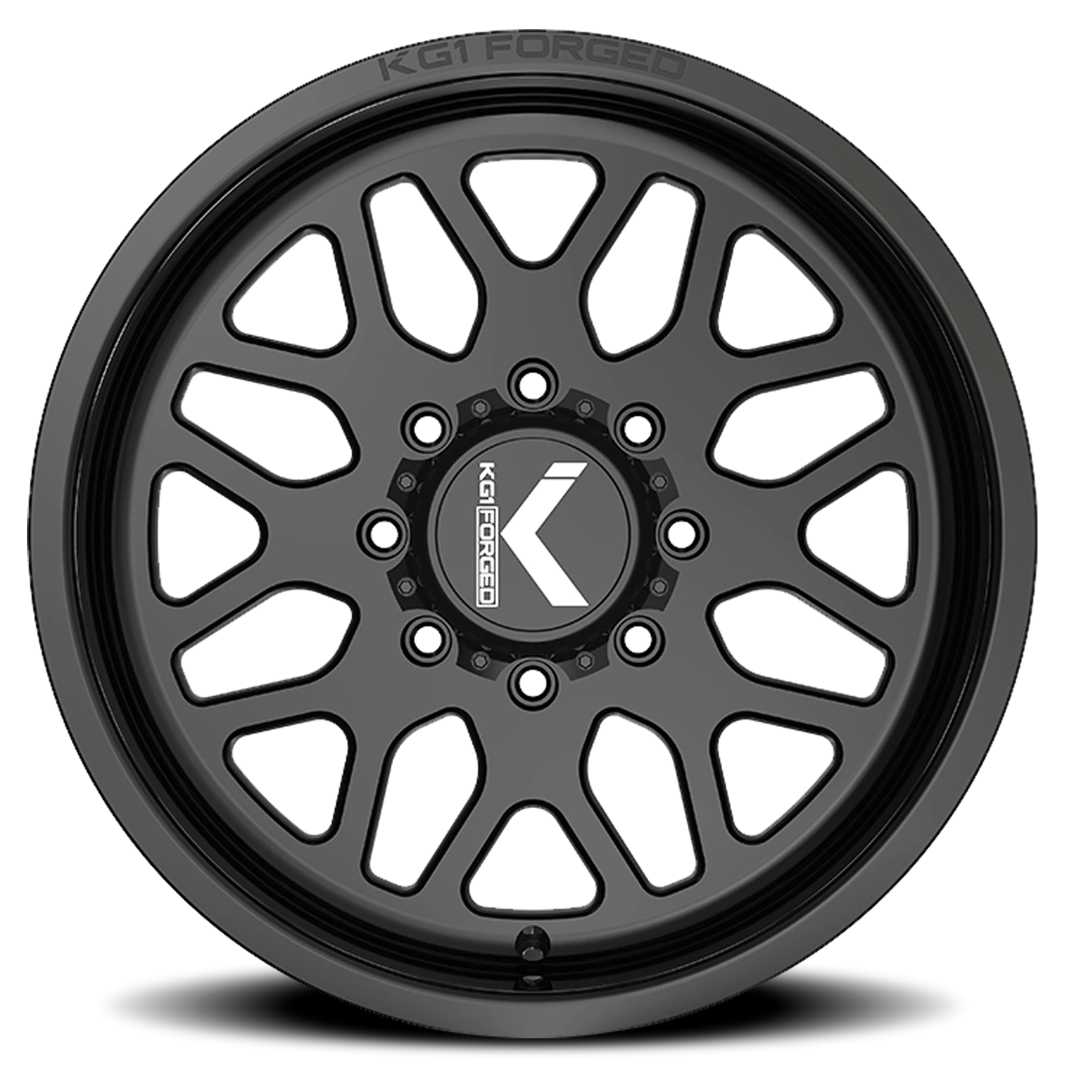 KG1 Forged Veteran KT001 20x12 5x127 -44 Black - Image 2