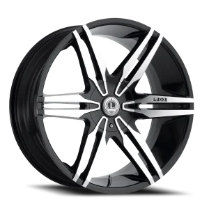 Luxxx Alloys 16 24x9.5 6x135/6x139.7 +30 Black