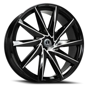 Luxxx Alloys 35 22x9 5x112/5x120 +27 Black