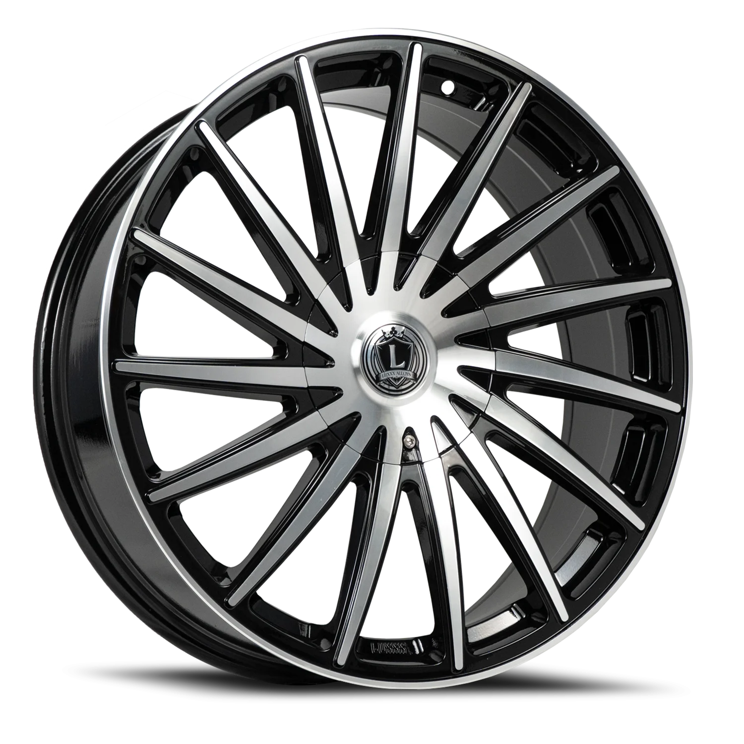 Luxxx Alloys 40 20x8.5 5x115/5x120 +18 Black
