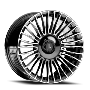 Luxxx Alloys 49 22x9 5x114.3/5x120 +35 Black