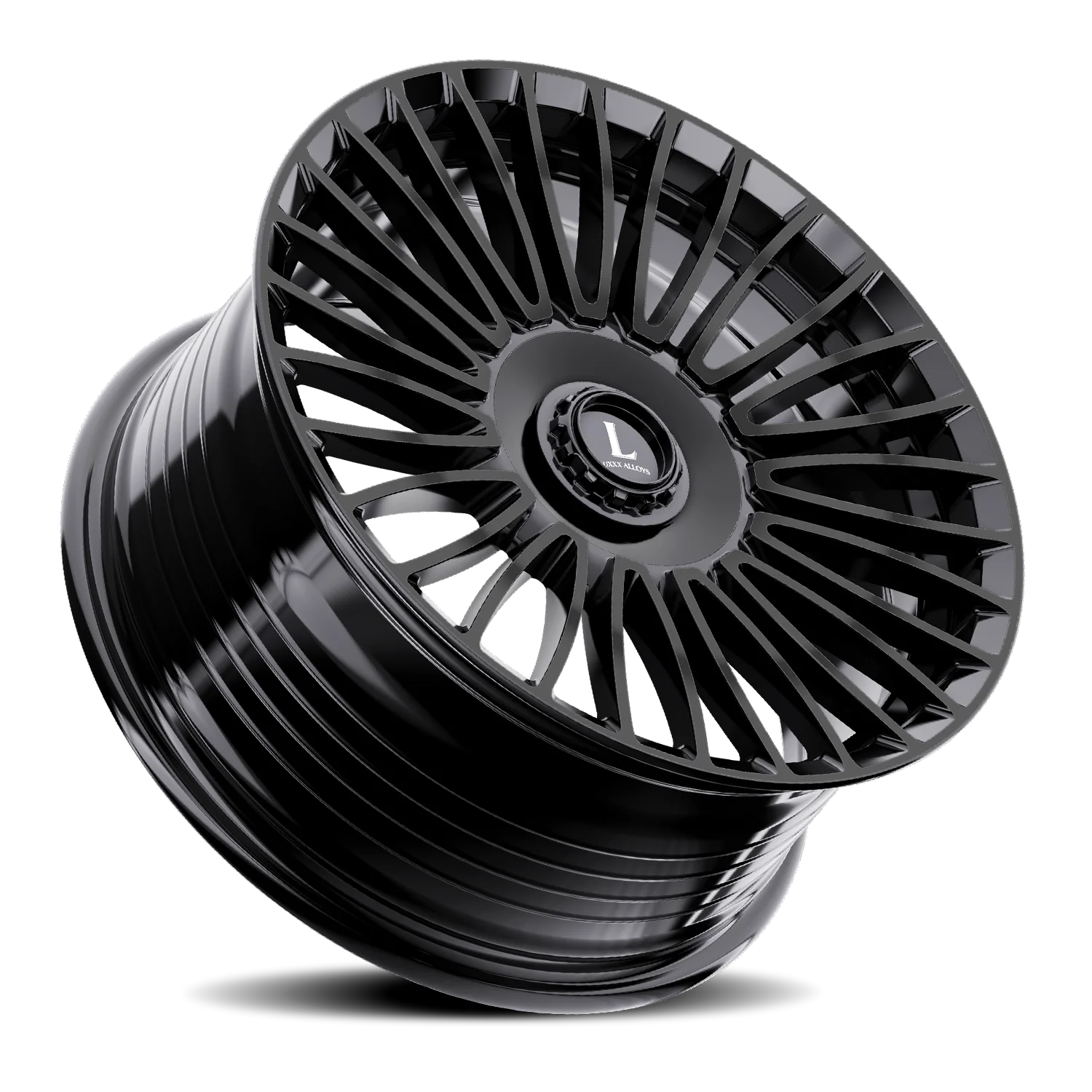Luxxx Alloys 49 20x8.5 5x114.3/5x127 +35 Black - Image 2