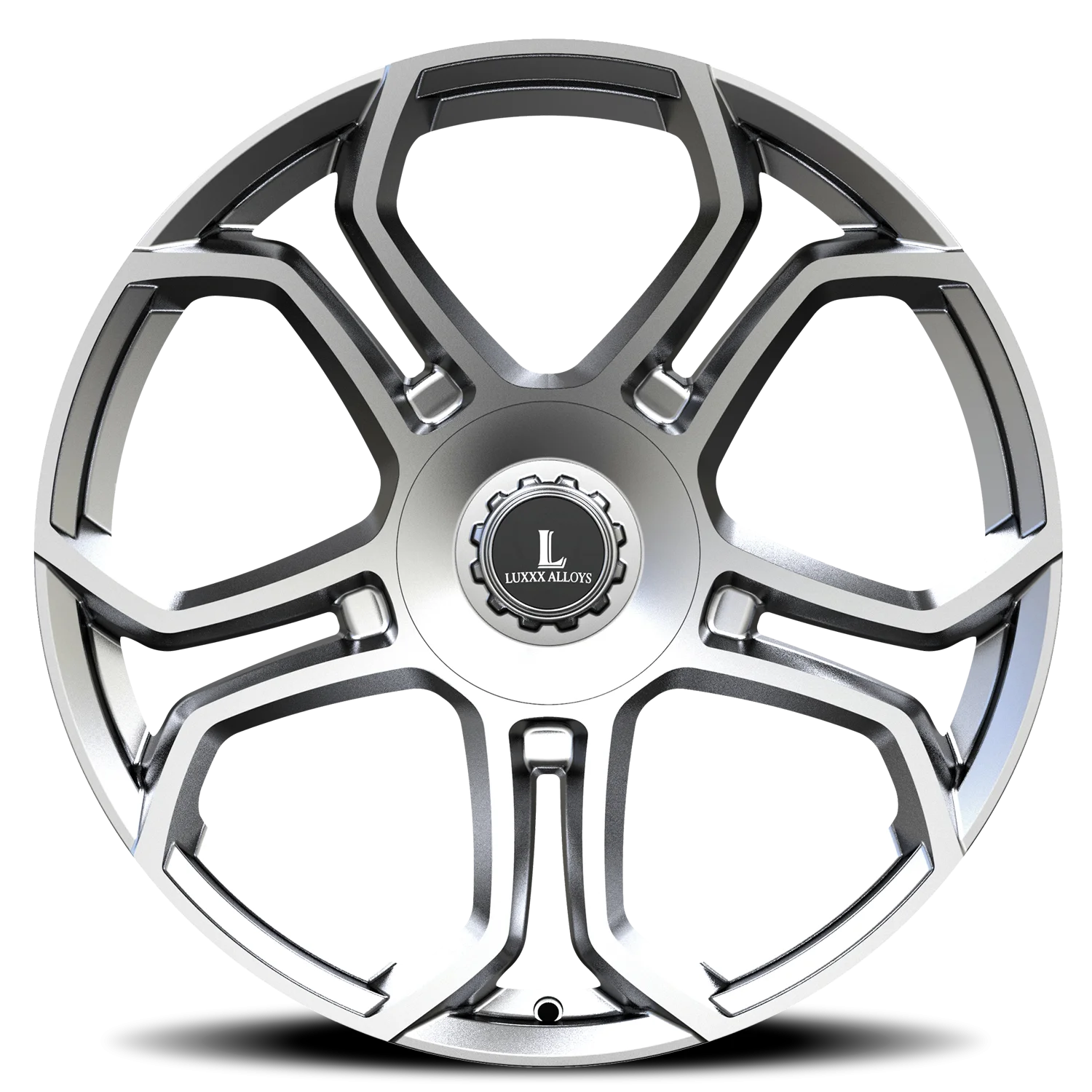 Luxxx Alloys 50 20x8.5 5x114.3/5x120 +35 Silver - Image 2